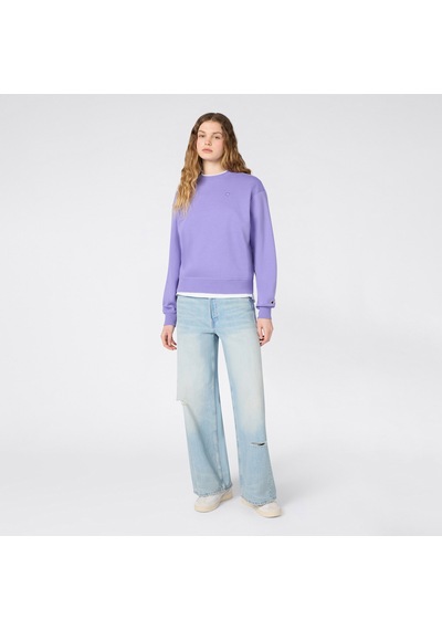 Champion Crewneck Regular Fit Kadın Mor Sweatshirt 118557 2800462