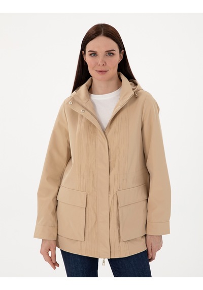 Pierre Cardin Kadın Bej Kaban 50306399-vr011