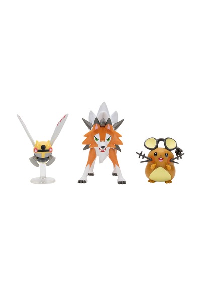Pokemon Battle 3'lü Figür Seti Pkw4086