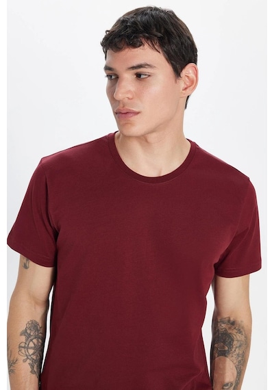Tudors Unisex 3'lü Paket Yeşil-bordo-mavi Slim Fit Dar Kesim %100 Pamuk Bisiklet Yaka Tişört-37562 Multi Tudors Unisex 3'lü Paket Yeşil-bordo-mavi Slim Fit Dar Kesim %100 Pamuk Bisiklet Yaka Tişört-37562 Multi