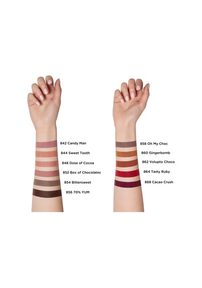 L Oréal Paris Les Chocolats Likit Mat Ruj 858 Oh My Choc Çok Renkli