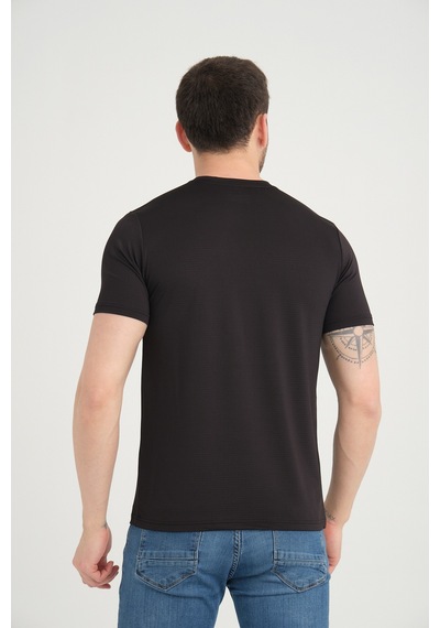 Tad Gear Likralı Micro Tişört Siyah