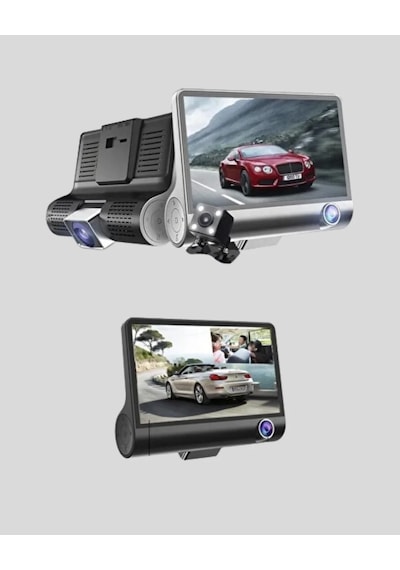 Araç Kamerası 3 Lü Full Hd Dvr 1080p Gece Görüşlü Ve G-sensörlü 44923119