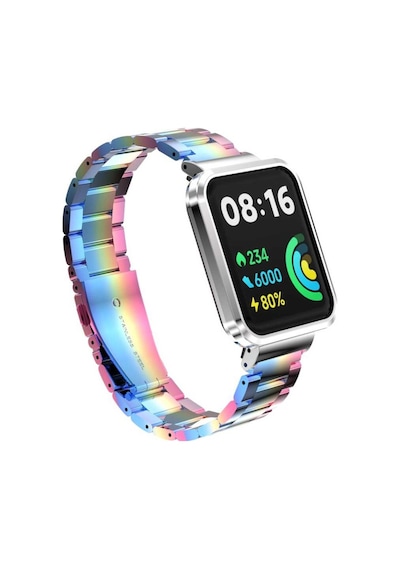 Xiaomi Redmi Watch 2 Lite Kordon Kasalı Metal Kordon