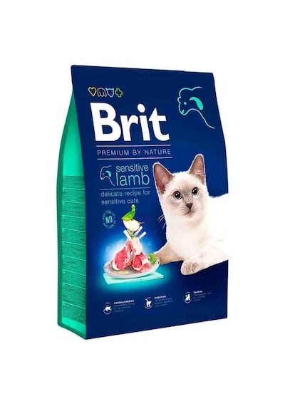 Brit Premium Sensitive Kuzu Etli Yetişkin Kedi Maması 8 KG