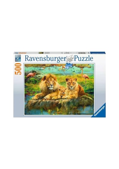 500p Puzzle Aslan Ailesi, Yapboz