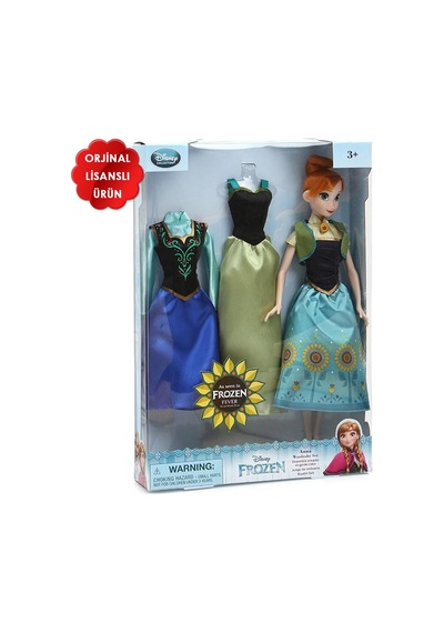 Disney Frozen Anna Bebek ve Kostümleri - Karlar Ülkesi