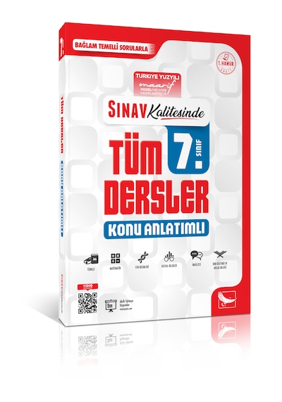 Sınav Yayınları Sınav Kalitesinde 7. Sınıf Tüm Dersler Konu Anlatımlı