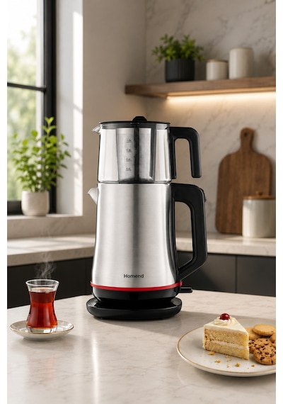 Homend Royaltea Elegant 1767H 1.7 L Çay Makinesi