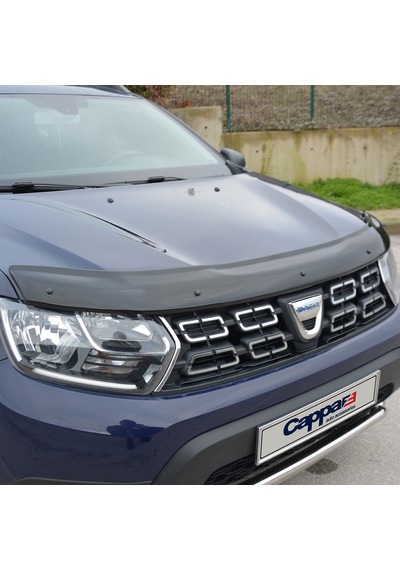 Cappafe Dacia Duster Ön Kaput Koruyucu Rüzgarlık 4Mm Abs 2018-› N11.38494