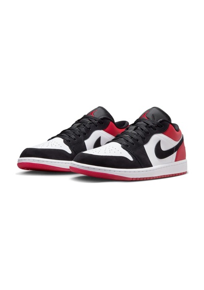 Nike Air Jordan 1 Low Se 'black Toe' Erkek Basketbol Ayakkabısı Beyaz