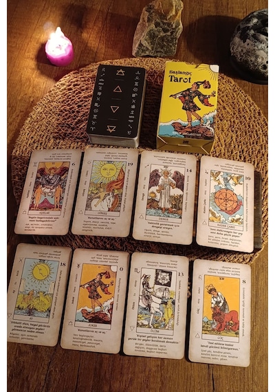 Başlangıç Tarot Destesi 78 Kart - Arındırma Kesesi Hediyeli