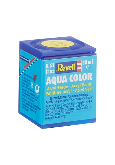 - Su Bazlı Maket Boyası Sarı Mat 18 Ml 36115 0,15 L