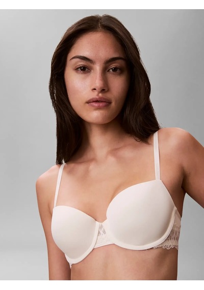 Calvin Klein Lıghtly Lıned Balcon Krem Balenli Sütyen