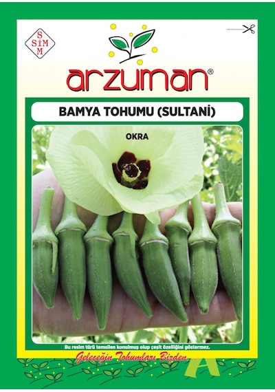 Arzuman Sultani Bamya Tohumu 25 G 375 Adet