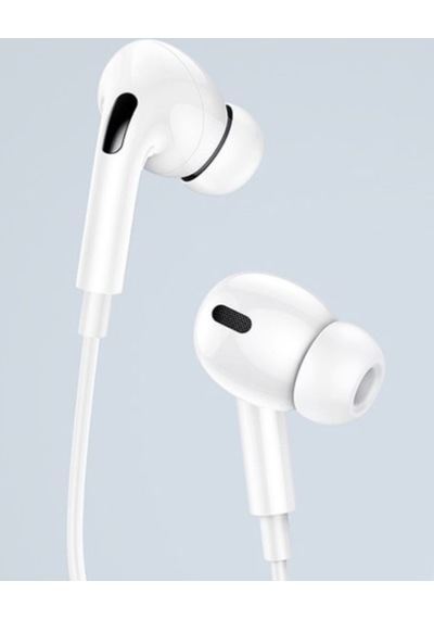 Schitec Pro 3 3.5 MM Mikrofonlu Kulak İçi Kulaklık Beyaz