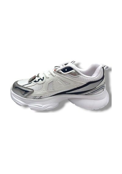 Marco Jamper 2411-26 Cilt Deri Anorak Anatomik Sneaker Beyaz Gümüş 36-40 Beyaz