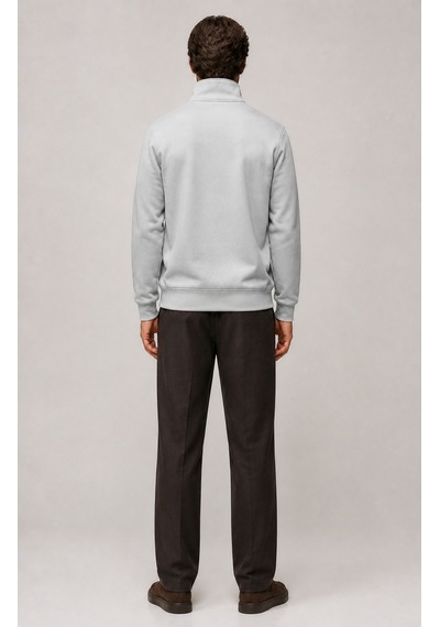 Redline Runi Basic Regular Fit Pamuklu Kışlık Sweatshirt Gri