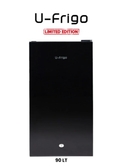 U-frigo 90 Lt Limited Edition 12/24v Kompresörlü Buzdolabı Siyah 0.5 Mm