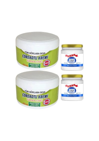 Çörek Otu Xl Boy Krem 2x200 Ml+2x50 Ml Snow Kitten Krem