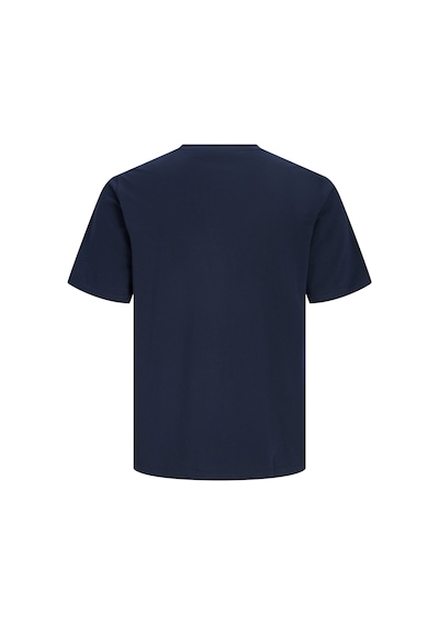 Jack & Jones Erkek Gögüs Baskili Bisiklet Yakatisört - Savona - 12310070 Çok Renkli