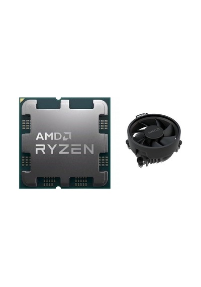 Ryzen 5 7500f Am5 3.7 Ghz 32 Mb 65 W Tray+fan Kutusuz, Soğutuculu Mpk İşlemci