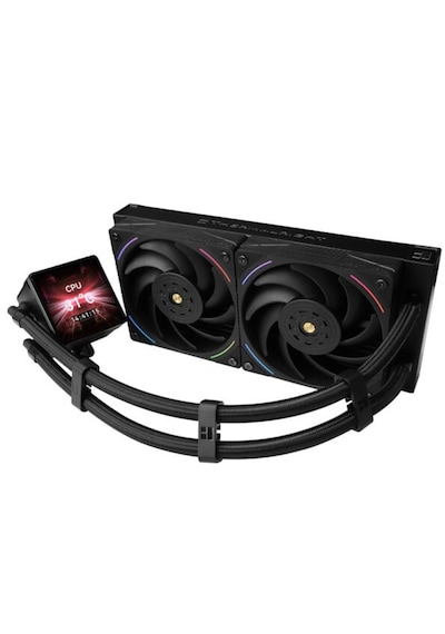 Thermalright Frozen Vision 240 Black 240mm Intel-amd Uyumlu Siyah