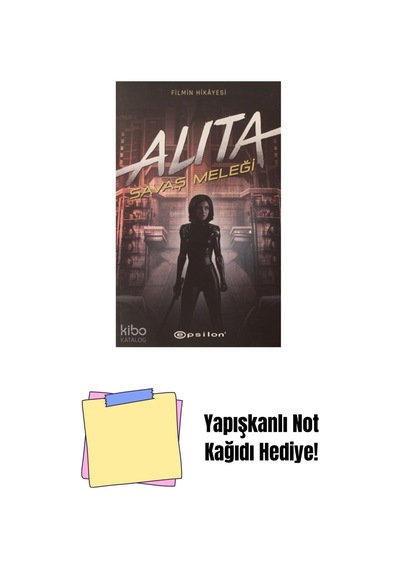 Alita: Savaş Meleği + Yapışkanlı Not Kağıdı