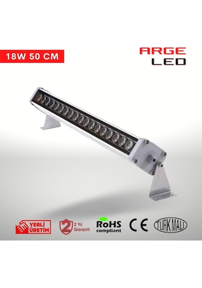 Argeled Mavi Wallwasher Duvar Boyama 50 Cm 18w