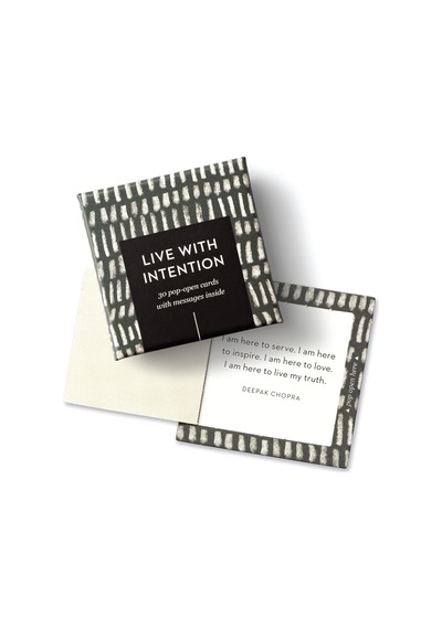 Thoughtfulls Pop-open Kartlar - 4'lü Minnettar Paket, Niyetle Yaşa, Farkındalık, Carpe Diem - 120 Açılır Kart, Her Biri İçinde Farklı Bir Mesaj Var