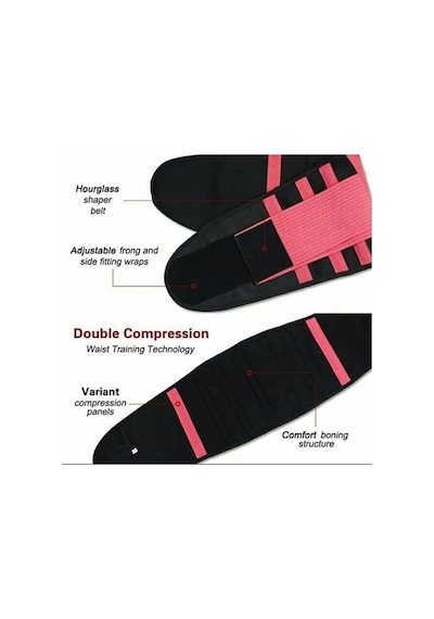 Cornel Hot Power Hot Belt Shapers Neotex Termal Sauna Kemer Çok Renkli