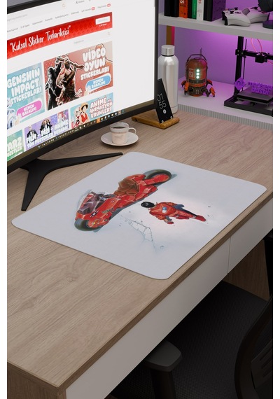 Akira Anime V1 - 48x40 Xl Gaming Kauçuk Kaymaz Taban Mouse Pad Fare Altlığı