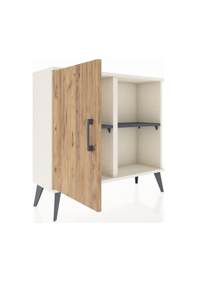 Arges Şifonyer 2 Raflı Tek Kapaklı 88x30x80 Aytaşı-çam/antrasit Çam/antrasit Arges Şifonyer 2 Raflı Tek Kapaklı 88x30x80 Aytaşı-çam/antrasit Çam/antrasit