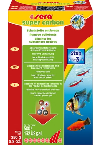 Sera Super Carbon – 250 G Aktif Karbon