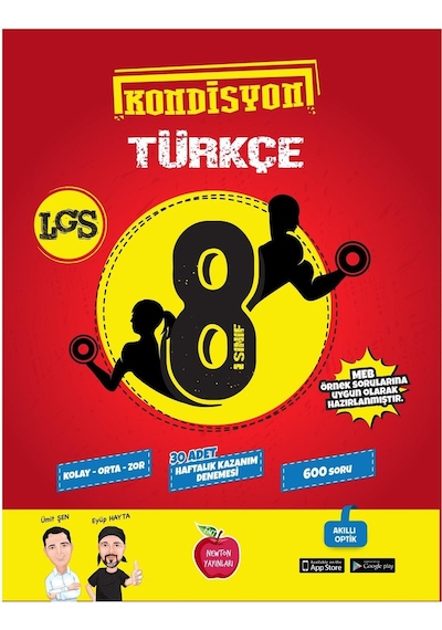 Newton Yayınları 8. Sınıf Lgs 30 Lu Kondisyon Türkçe Denemesi