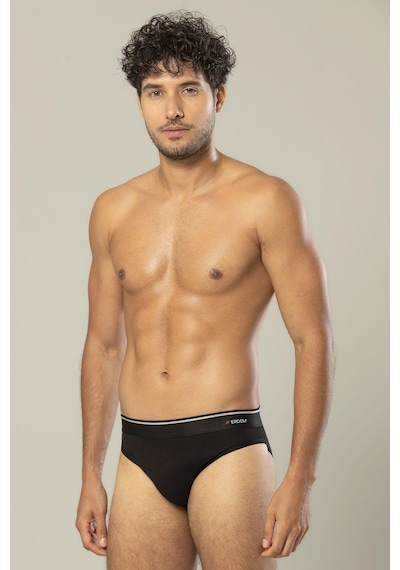 Erdem Siyah Pamuk Elastan Slip 1340 Siyah