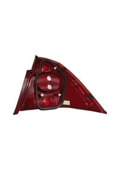 Modifiye Stop Lambasi Sol Ortası Yuvarlak Beyaz / Nikelajlı Gıha Tipi Fame Ford Focus - Sd - 2005-2007