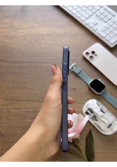 Redmi Note 12 4g Uyumlu Süper İnce Mat Ultra Thin Silikon Kılıf Lacivert
