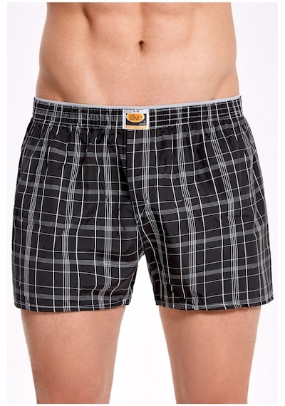 İlke Ilke Erkek Poplin Boxer 002 - 6 Adet Çok Renkli