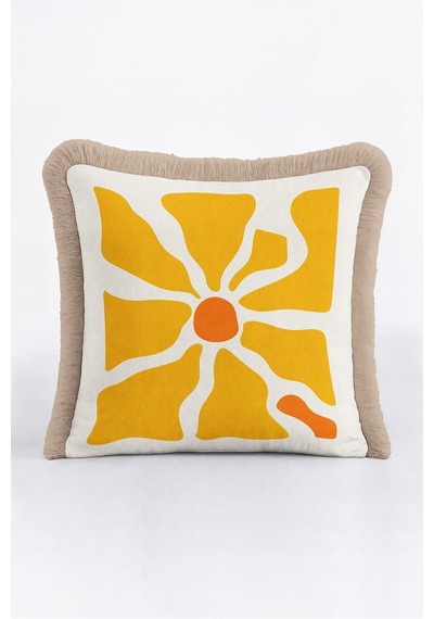 Modern Soyut Çiçek Desenli Saçaklı Yastık Kılıfı-sanatsal Floral Bohem Vizon Püsküllü Kırlent Kılıfı Yalın Düş Saten Modern Soyut Çiçek Desenli Saçaklı Yastık Kılıfı-sanatsal Floral Bohem Vizon Püsküllü Kırlent Kılıfı Yalın Düş Saten