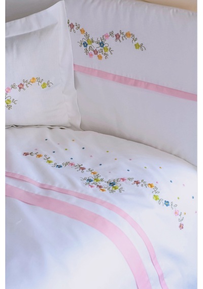 Flower Bebek Uyku Seti 60x120