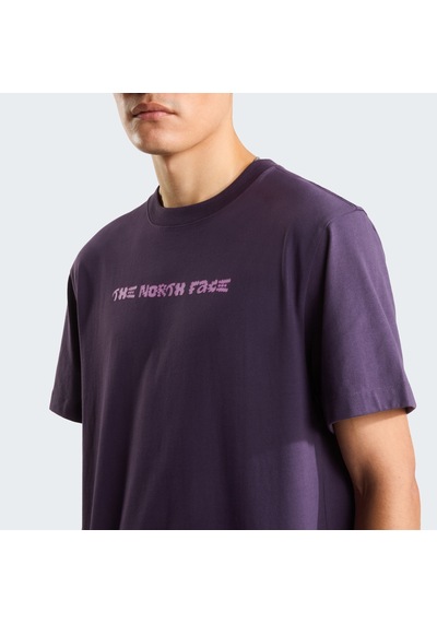 The North Face M Logo Twist Relaxed Short Sleeve Tee-gr Erkek T-shirt-32863 Mor
