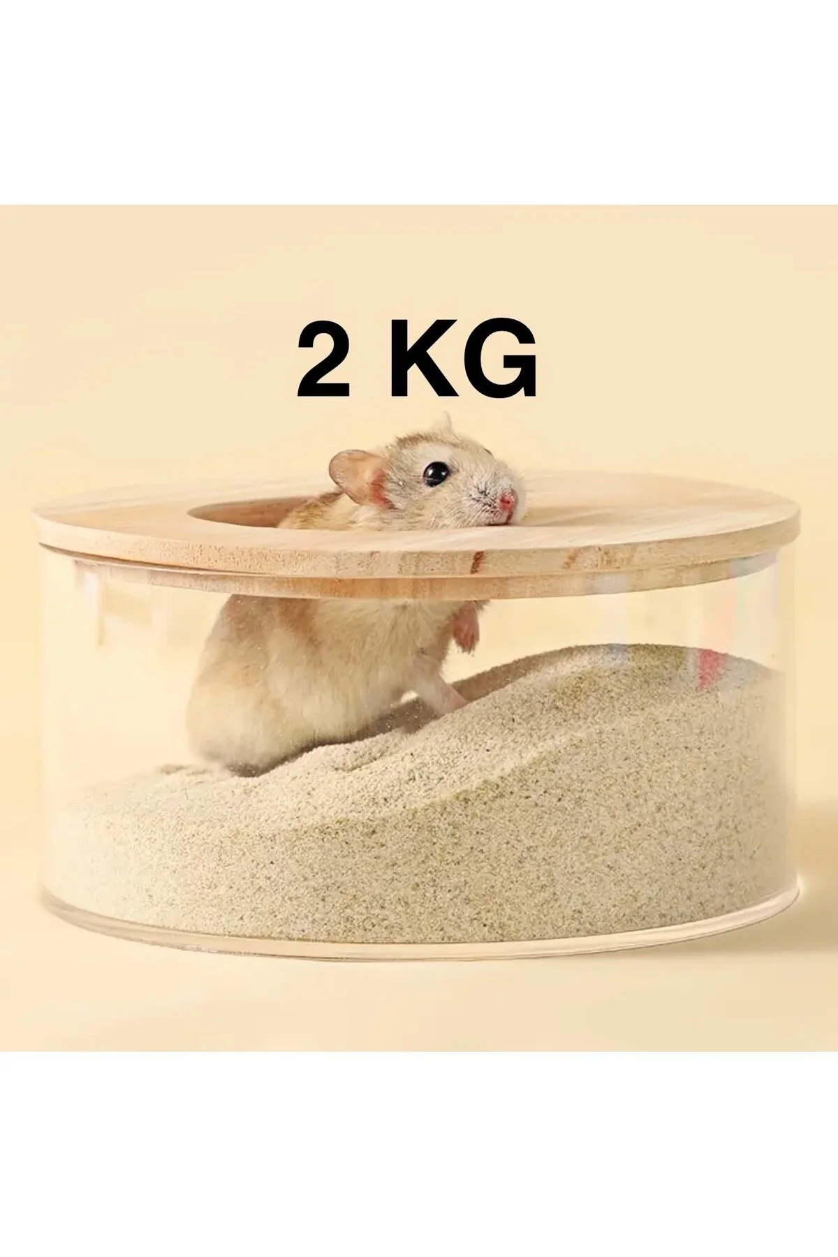 Hamster Oyun Kumu Yıkanmış Fırınlanmış 2 Kg
