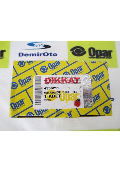 4356259 Kapı Kiliti Arka Sağ M131-Doğan-Kartal-Şahin E.M. OPAR