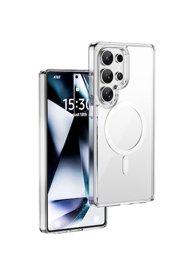 Galaxy S26 Ultra Uyumlu Kılıf Wiwu Mcc-101 İshield Pro Serisi M-safeli Crystal Sert Pc Kapak Şeffaf Şeffaf