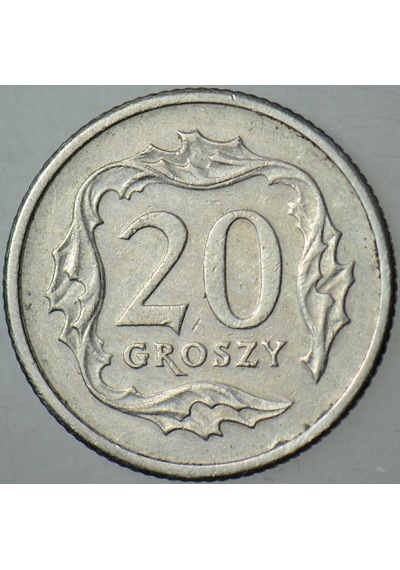Polonya 20 Groszy 1990.