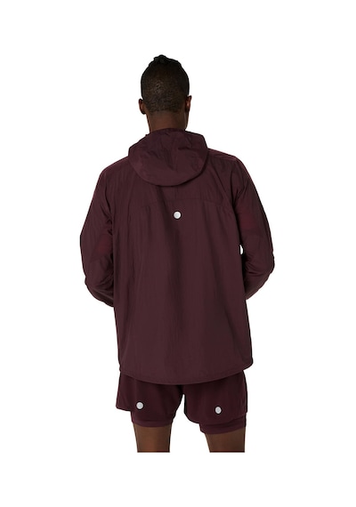 Asics Road Packable Jacket Erkek Bordo Ceket 2011d084-600