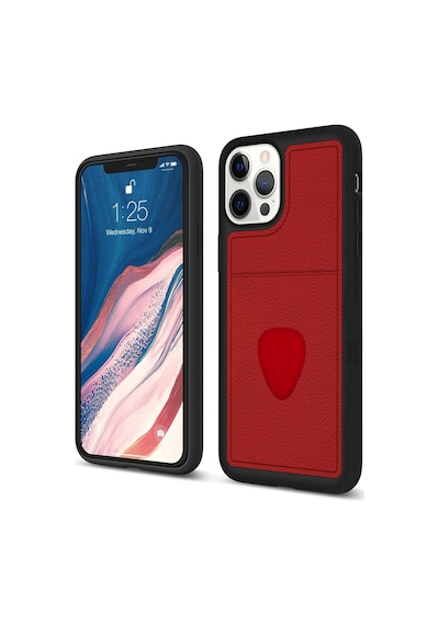 Fitcase Apple Uyumlu iPhone 12 Pro Kilif Proda Deri Tek Kartlik Cepli Kapak 500616741