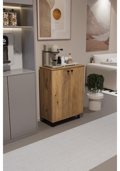 Miora Modern Çok Amaçlı Ayaklı Dolap 2 Kapaklı Raflı Mutfak Banyo Balkon Ayakkabılık Dolabı Atlantik Çam Miora Modern Çok Amaçlı Ayaklı Dolap 2 Kapaklı Raflı Mutfak Banyo Balkon Ayakkabılık Dolabı Atlantik Çam