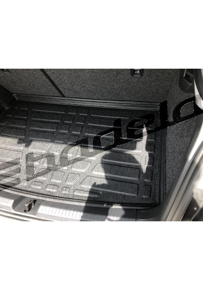 Vw Polo 2018-2019 3d Kauçuk Üst Kademe Bagaj Havuzu Kokusuz